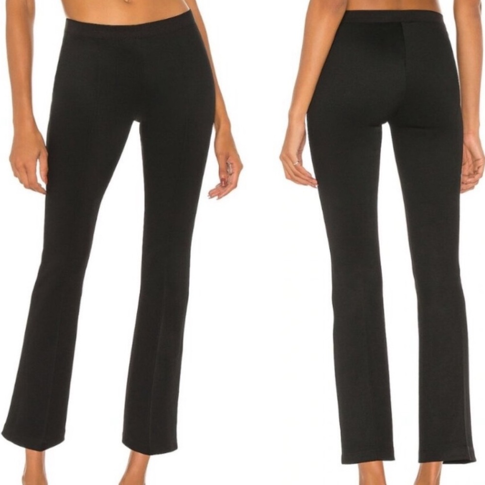 Helmut Lang Full Length Flare Black Pants | Size Large, 29” Inseam NWT